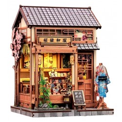 Book Nook Sakura O Kimono Shop DIY Kit RRP £34.99