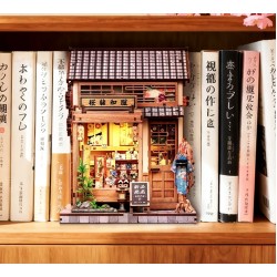 Book Nook Sakura O Kimono Shop DIY Kit RRP £34.99