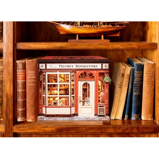 Book Nook Thames Bookstore DIY Kit RRP £39.99