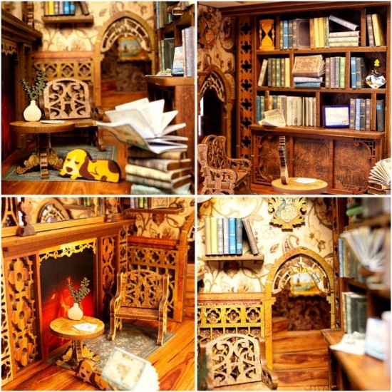 Book Nook Eternal Bookstore DIY Kit RRP £39.99