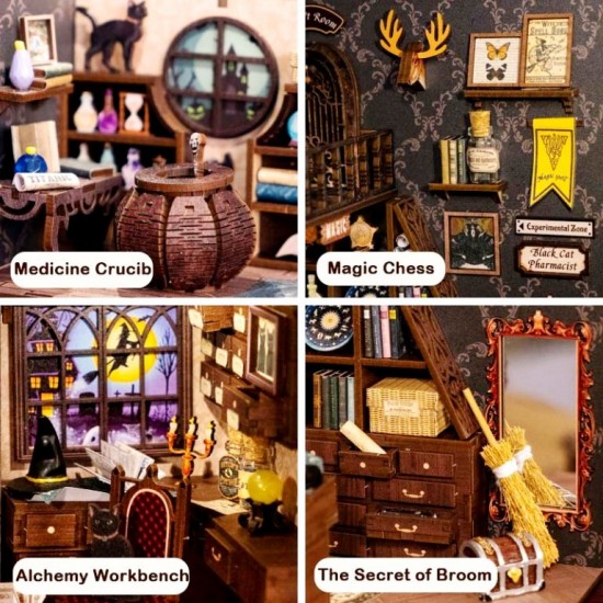 Book Nook Magic Pharmacist DIY Kit RRP £39.99