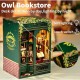 Book Nook Owl Bookstore DIY Kit RRP £26.99