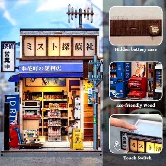 Book Nook Beika-cho Convenience Store DIY Kit RRP £36.99