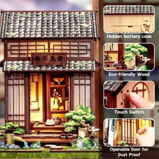 Book Nook Kirishima Cha-an Tea House DIY Kit RRP £36.99