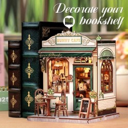 Book Nook Sunny Cafe DIY Kit RRP £36.99