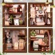 Book Nook Sunny Cafe DIY Kit RRP £36.99