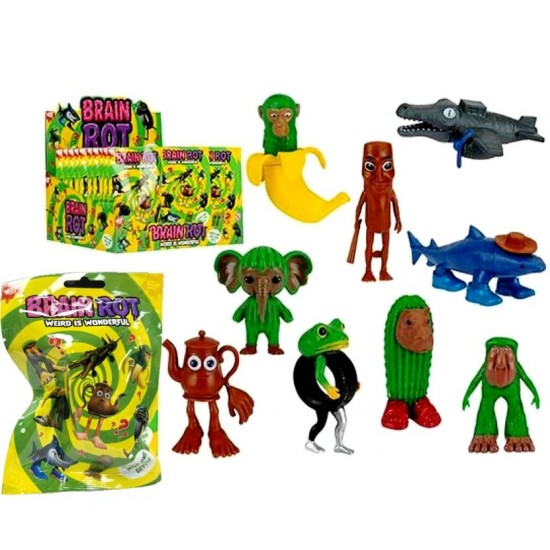 Brainrot (549318) 8cm Mini Figure Blind Bags (24ct) RRP £2.99