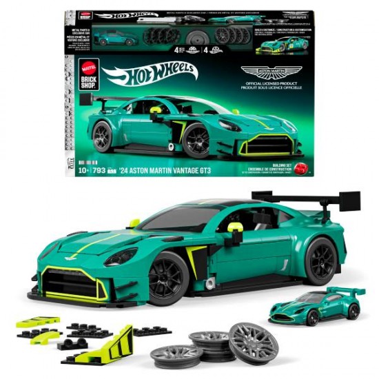 Brick Shop Hot Wheels Elite Series '24 Aston Martin Vantage GT3 (2ct) RRP £44.99 Brick Shop Hot Wheels Elite Series '24 Aston Martin Vantage GT3 (2ct) RRP £44.99