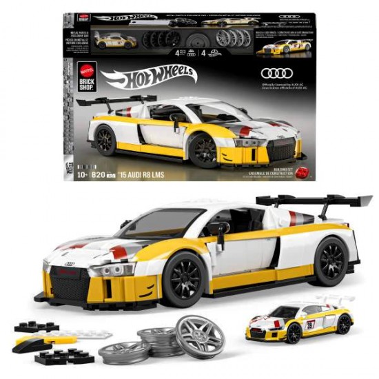 Brick Shop Hot Wheels Elite Series '15 Audi R8 LMS (2ct) RRP £44.99 Brick Shop Hot Wheels Elite Series '15 Audi R8 LMS (2ct) RRP £44.99