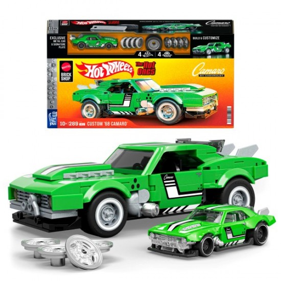 Brick Shop Hot Wheels Speed Series Custom '68 Camaro (4ct) RRP £21.99 Brick Shop Hot Wheels Speed Series Custom '68 Camaro (4ct) RRP £21.99