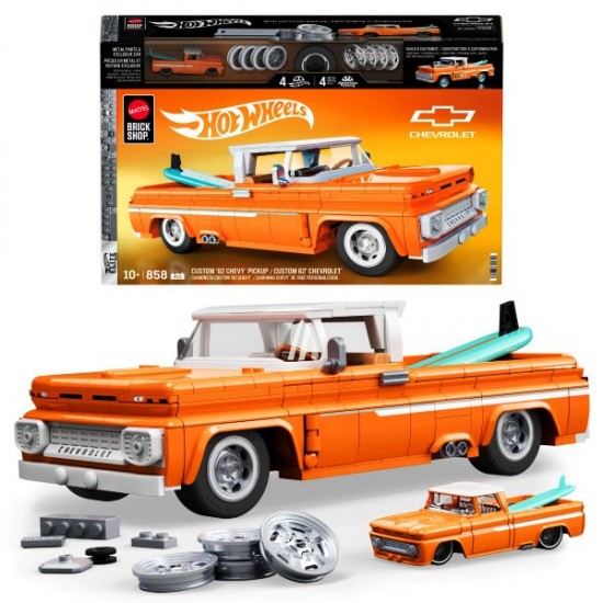 Brick Shop Hot Wheels Elite Series Custom '62 Chevy Pickup (3ct) RRP £44.99 Brick Shop Hot Wheels Elite Series Custom '62 Chevy Pickup (3ct) RRP £44.99