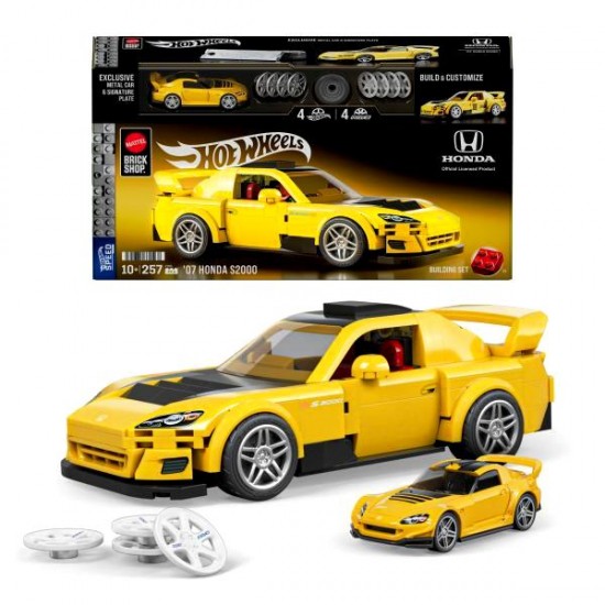 Brick Shop Hot Wheels Speed Series '07 Honda S2000 (4ct) RRP £21.99 Brick Shop Hot Wheels Speed Series '07 Honda S2000 (4ct) RRP £21.99