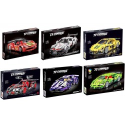 Blocks Tech 52cm Large Racing Car Building Sets (6ct) RRP £24.99 Blocks Tech 52cm Large Racing Car Building Sets (6ct) RRP £24.99