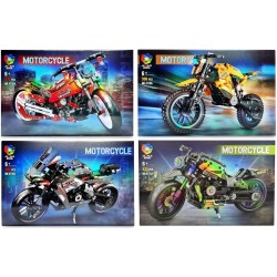 Blocks Tech 52cm Motorcycle Building Sets (4ct) RRP £24.99 Blocks Tech 52cm Motorcycle Building Sets (4ct) RRP £24.99