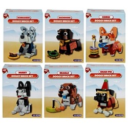 Doggy Building Brick Sets in CDU (12ct) RRP £3.99