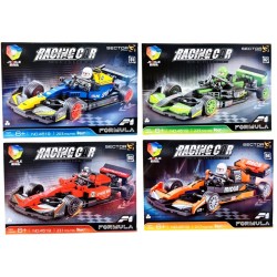 Blocks Tech 34cm Small Racing Car Building Sets in CDU (4ct) RRP £9.99 Blocks Tech 34cm Small Racing Car Building Sets in CDU (4ct) RRP £9.99