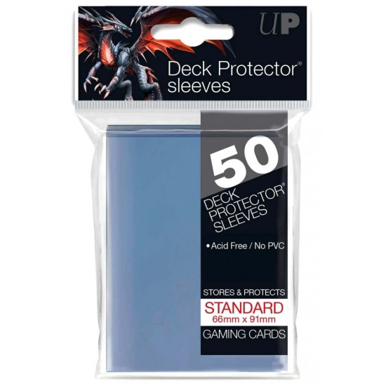 Standard Size Clear Deck Protector Sleeves (12ct) RRP £4.49
