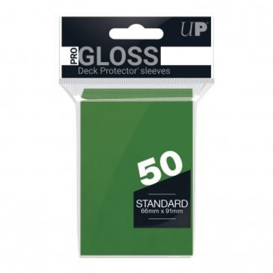 Standard Size Green Deck Protector Sleeves (12ct) RRP £3.99