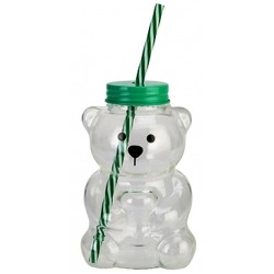 Coffee Cup Bear 590ml Heat Proof Mason Jar (12ct) RRP £10.99