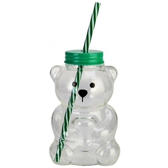 Coffee Cup Bear 590ml Heat Proof Mason Jar (12ct) RRP £10.99