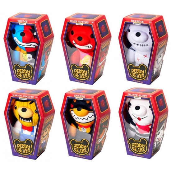 Deddy Bears 30cm Large Coffin Assortment - Series 4 (6ct) RRP £29.99 Deddy Bears 30cm Large Coffin Assortment - Series 4 (6ct) RRP £29.99