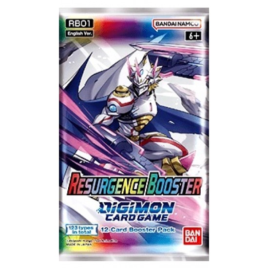 Digimon Resurgence (RB01) Booster (24ct) RRP £4.99