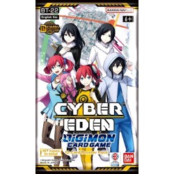 Digimon (BT22) Cyber Eden Booster (24ct) RRP £4.99 - RELEASE DATE: JULY 25, 2025