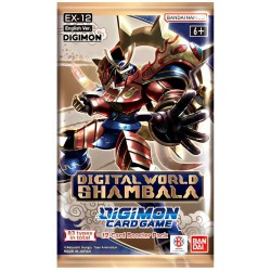 Digimon (EX12) Digital World Shambala Extra Boosters (24ct) RRP £4.99 - RELEASE DATE: JULY 3, 2026 (SOLD OUT TO PRE-ORDER)