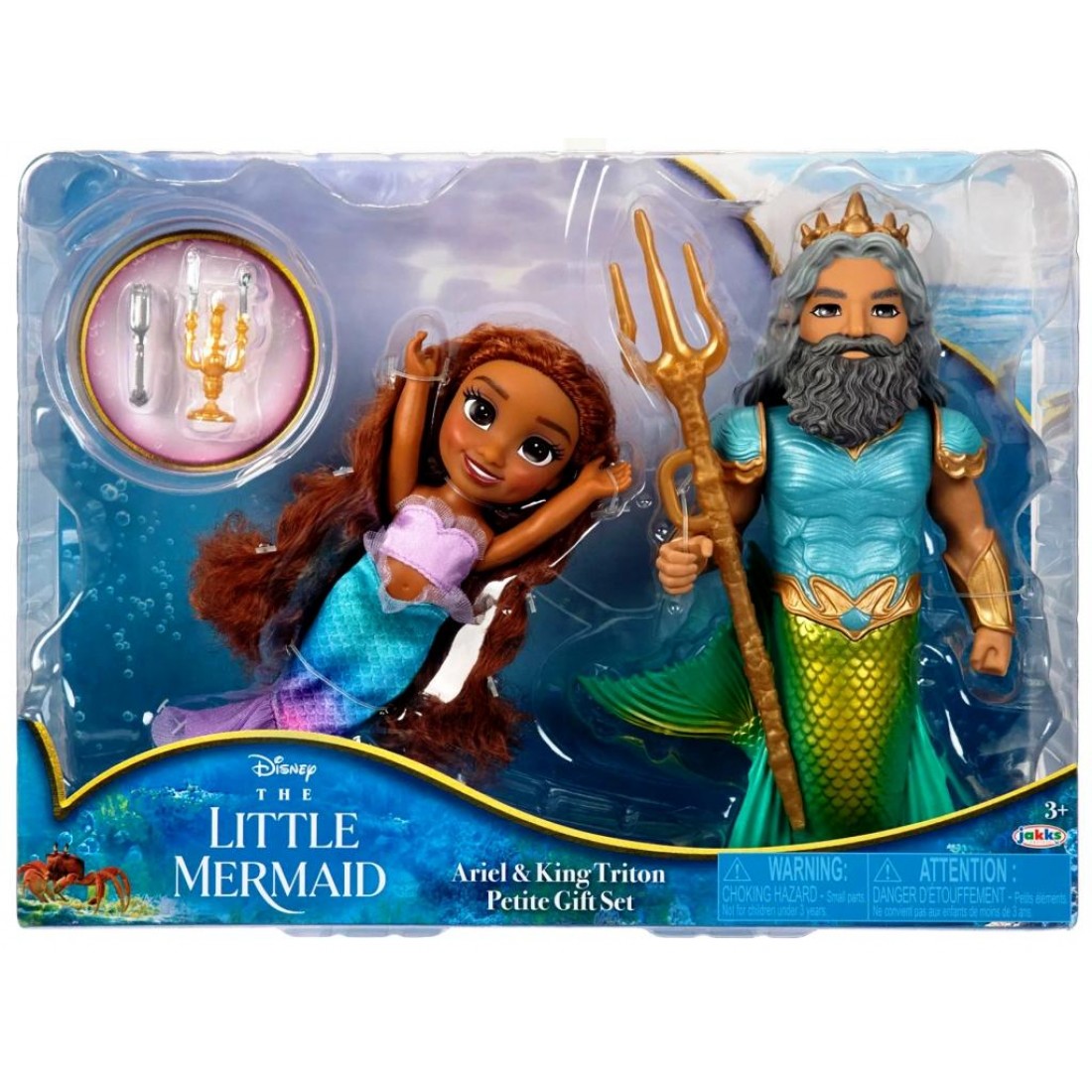 The Little Mermaid Movie Ariel & King Triton 6