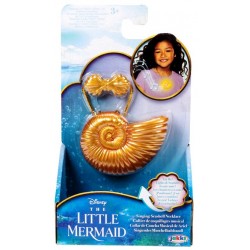The Little Mermaid Movie Singing Seashell Necklace (4ct) RRP £10.99