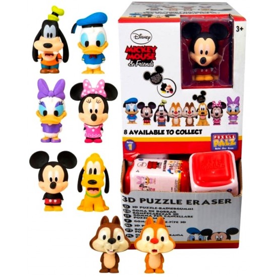 Disney Classics (Mickey & Friends) Puzzle Palz 3D Eraser (30ct) RRP £1.99