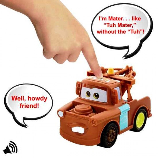 Disney Pixar Cars (HJC59) Mater Talking Feature Vehicle (2ct) RRP £14.99