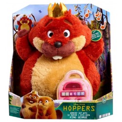 Hoppers Movie King George Feature Plush with Sound RRP £29.99