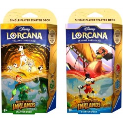 Disney Lorcana Into the Inklands Starter Decks (8ct) RRP £17.99