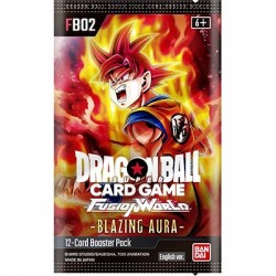 Dragon Ball Z - Fusion World: Blazing Aura (FB02) Boosters (24ct) RRP £4.49 - SOLD OUT TO PRE-ORDER