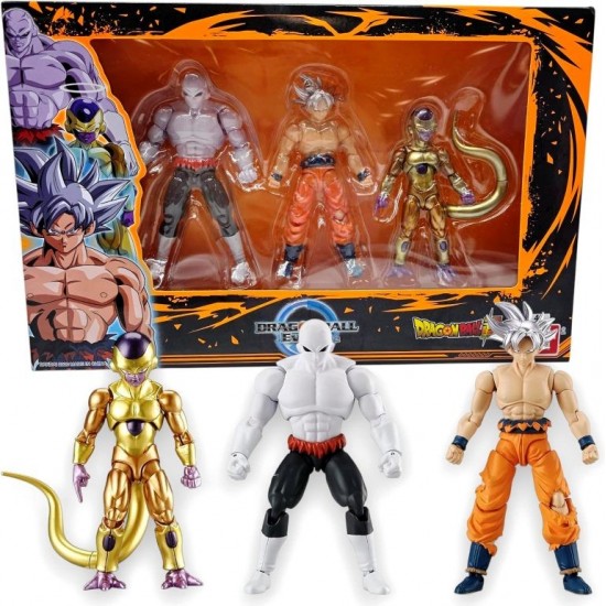Dragon Ball Evolve Triple Pack 12cm Figures - Wave 2 (6ct) RRP £19.99 Dragon Ball Evolve Triple Pack 12cm Figures - Wave 2 (6ct) RRP £19.99