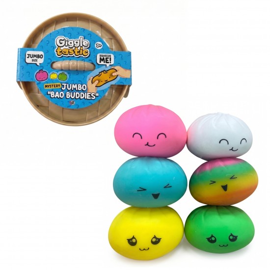 Bao Buddies Jumbo Mystery Squishy (12ct) RRP £6.99 (AVAILABLE FROM MAY 2026)