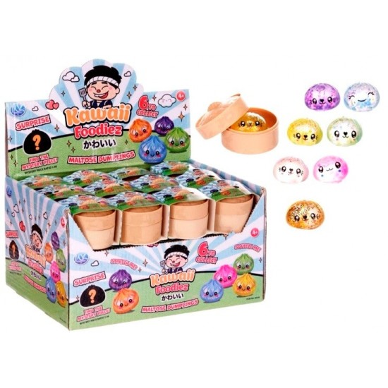 Dumpling Micro 3.5cm Maltose Squishy (36ct) RRP £1.99 (AVAILABLE FROM JUNE 2026)
