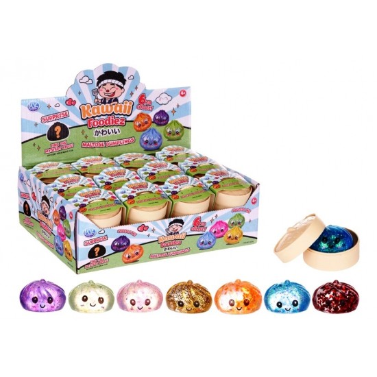 Dumpling Mini 5.5cm Maltose Squishy (24ct) RRP £2.99 (AVAILABLE FROM JUNE 2026)