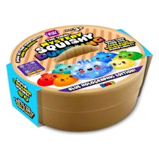 Original Viral Mystery Squishy Dumpling Blue Holographic Edition (18ct) RRP £6.99 (AVAILABLE FROM MAY 2026)