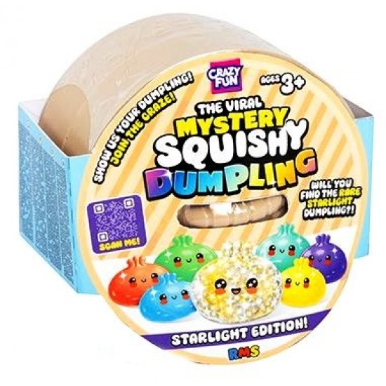 Original Viral Mystery Squishy Dumpling Shimmering Starlight Edition (18ct) RRP £6.99 