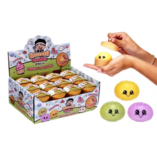 Squeezy Mini Dumpling Single in Steam Pot (24ct) RRP £2.99 Squeezy Mini Dumpling Single in Steam Pot (24ct) RRP £2.99