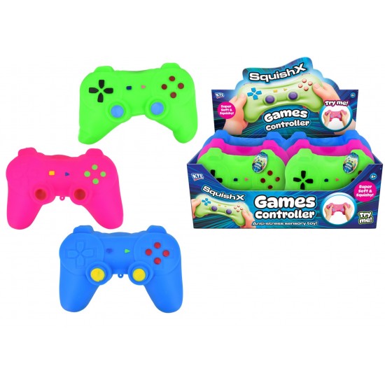 Games Controller Squishy Stretch (6ct) rrp £4.99