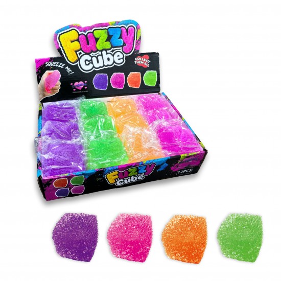 Fuzzy Cube Maltose Squishy (12ct) RRP £2.49 Fuzzy Cube Maltose Squishy (12ct) RRP £2.49