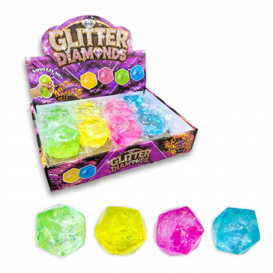 Diamond Glitter Maltose Squishy (12ct) RRP £2.49