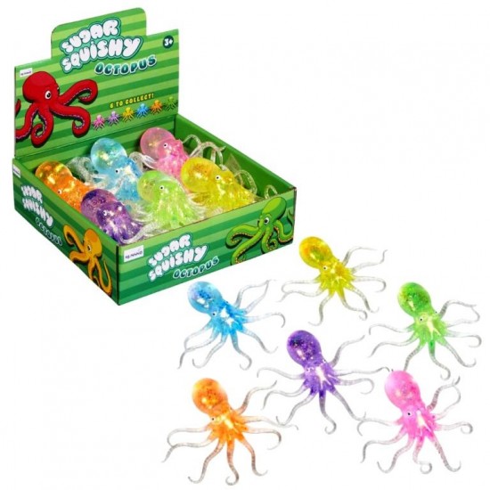 Octopus Maltose Sugar Squishy (12ct) RRP £1.99