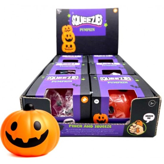 Pumpkin Maltose Squishy in Box (6ct) RRP £3.99