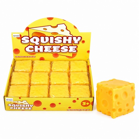Cheese Squishy Toy in CDU (12ct) rrp £2.99