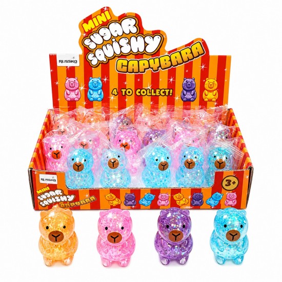 Capybara Mini Sugar Squishy (12ct) RRP £2.49