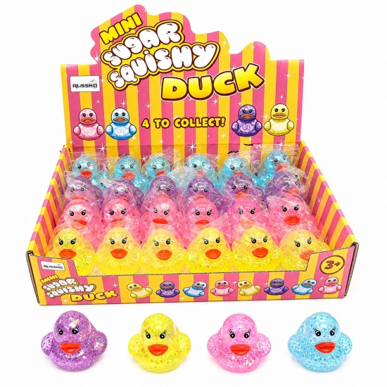 Duck Mini Sugar Squishy (24ct) RRP £1.25